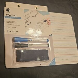 Double-Sided Dry Erase Board Set Handwriting Practice!